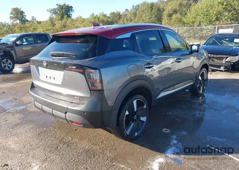 2025 Nissan Kicks Sr Fwd из США, поврежденный, VIN 3N8AP6DA7SL326281